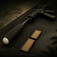AR15 GOLF BALL LAUNCHER ATTACHMENT